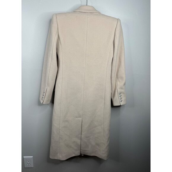 Generation Love Andie Wool Coat in Biscuit Lined Size XS NEW Button Detail $695 - Picture 5 of 6